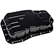 265-922 OE Solutions Series Transmission Pan - Black, Steel, Stock Depth, Sold Individually