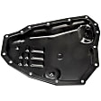 265-942 OE Solutions Series Transmission Pan - Black, Steel, Stock Depth, Direct Fit, Sold individually