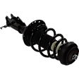 Front, Passenger Side Fully Loaded Strut, FWD