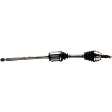 Front, Passenger Side Axle Assembly - Sold Individually