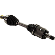 Front, Driver Side Axle Assembly - Sold Individually