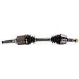 Front, Driver Side Axle Assembly, New