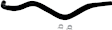 Power Steering Hose, 8 Cyl., 5.0L Engine Return Hose
