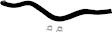Power Steering Hose, 8 Cyl., 5.0L Engine Return Hose