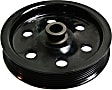 1999 Ford Ranger - Serpentine Power Steering Pump Pulley, Black, Plastic, OE Solutions Series