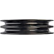 Series Power Steering Pump Pulley - Black, Plastic, Direct Fit, Sold Individually