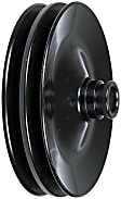 300-121 Series Power Steering Pump Pulley - Black, Metal, Direct Fit, Sold Individually