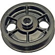 300-127 OE Solutions Series Power Steering Pump Pulley - Black, Plastic, Direct Fit, Sold individually
