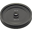 300-128 OE Solutions Series Power Steering Pump Pulley - Black, Metal, Direct Fit, Sold individually