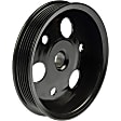 300-130 OE Solutions Series Power Steering Pump Pulley - Black, Metal, Direct Fit, Sold individually