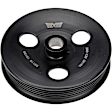300-132 OE Solutions Series Power Steering Pump Pulley - Black, Metal, Direct Fit, Sold individually