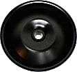 300-200 OE Solutions Series Power Steering Pump Pulley - Black, Metal, Serpentine, Direct Fit, Sold Individually