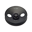 300-302 OE Solutions Series Power Steering Pump Pulley - Black, Metal, Direct Fit, Sold individually