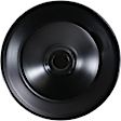 300-307 Series Power Steering Pump Pulley - Black, Metal, Direct Fit, Sold Individually