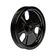 300-308 Series Power Steering Pump Pulley - Black, Metal, Direct Fit, Sold Individually