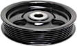 300-310 Series Power Steering Pump Pulley - Black, Plastic, Direct Fit, Sold Individually