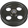 300-314 Series Power Steering Pump Pulley - Black, Composite, Direct Fit, Sold Individually