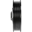 300-322 Series Power Steering Pump Pulley - Black, Steel, Direct Fit, Sold Individually