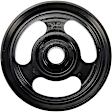 300-336 Series Power Steering Pump Pulley - Chrome, Steel, Direct Fit, Sold Individually