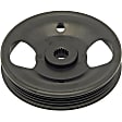 300-552 OE Solutions Series Power Steering Pump Pulley - Black, Metal, Direct Fit, Sold individually