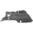 Front Engine Splash Shield, Engine Under Cover, CAPA CERTIFIED