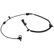 Front, Driver or Passenger Side ABS Speed Sensor, Wheel Mounted, For Models With Sport Suspension, Without Adaptive Damping System
