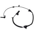 Front, Driver or Passenger Side ABS Speed Sensor, Wheel Mounted, For Models With Sport Suspension, Without Adaptive Damping System