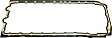 Oil Pan Gasket - Direct Fit, Set