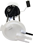 Fuel Pump, with Fuel Sending Unit, 1 Electrical Connector, 4-Prong Blade, For Models with 3 Tube Ports