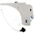 Washer Reservoir, With Pump, Sensor and Filler Tube, w/o Headlight Cleaning System