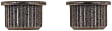 38376 Help Series Door Hinge Bushing - Direct Fit, Set of 2