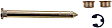 38410 Help Series Door Hinge Repair Kit - Direct Fit, Sold Individually