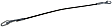 38533 Direct Fit Tailgate Cable, Sold Individually