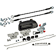 38910 Help Series Tailgate Handle and Bezel, Black Plastic Without Camera Hole Without Key Hole