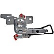 38910 Help Series Tailgate Handle and Bezel, Black Plastic Without Camera Hole Without Key Hole