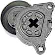 419-382 Techoice Series Accessory Belt Tensioner 6 Cyl., 3.0L Engine