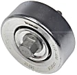 2004 Ford Focus - Accessory Belt Idler Pulley, 2.0L 4Cyl, Engine Vin: 5, DOHC, Smooth Pulley, Steel