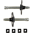 42171 Help Series Headlight Adjust Screw - Direct Fit, Set of 2