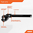 425-270 OE Solutions Series Steering Shaft