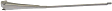 1968 Jeep CJ5 - Front Wiper Arm, 10.875 in. Length, Electric Wipers, With Stationary Windshield