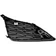 45178 Driver Side Fog Light Cover, Black