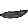 45180 Front, Driver Side Fog Light Cover, Black