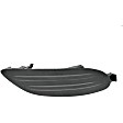45181 Front, Passenger Side Fog Light Cover, Black