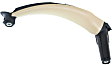 Door Pull Strap - Front or Rear, Passenger Side, Beige, Plastic