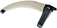 Door Pull Strap - Front or Rear, Passenger Side, Beige, Plastic