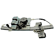 Front, Passenger Side Power Window Regulator, With Motor