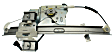 Front, Driver Side Power Window Regulator, With Motor