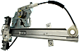 Front, Driver Side Power Window Regulator, With Motor