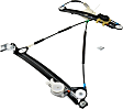 Front, Driver Side Window Regulator, Power, Base Model, 6 Cyl., 3.0L Engine