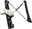 Front, Passenger Side Window Regulator, Power, Base Model